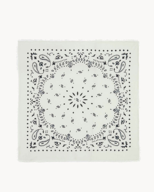 Small Bandana White