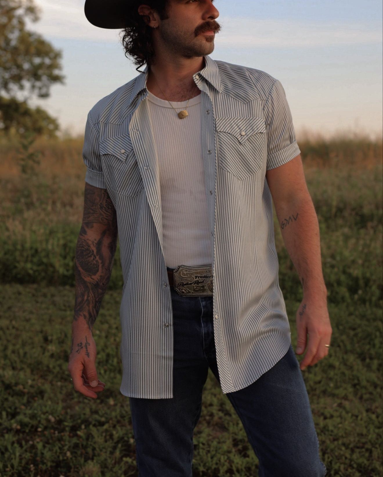 Newport Gray Striped