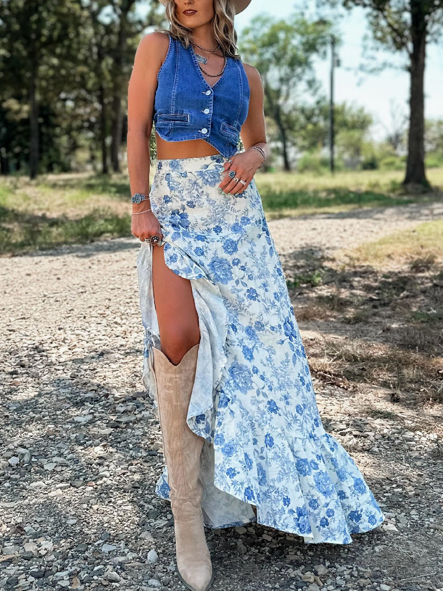 Southern Twine Maxi Skirt