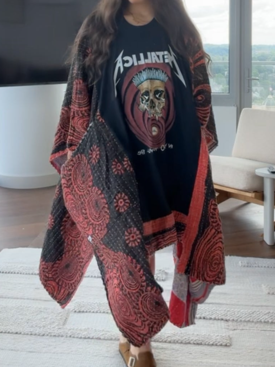 Metallica Mixed T-shirt dress