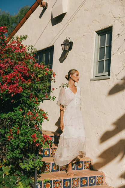 Nicole Floral Maxi Dress