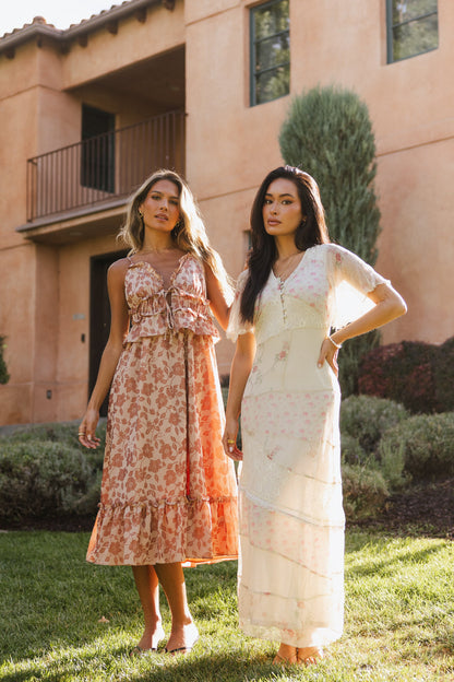 Nicole Floral Maxi Dress