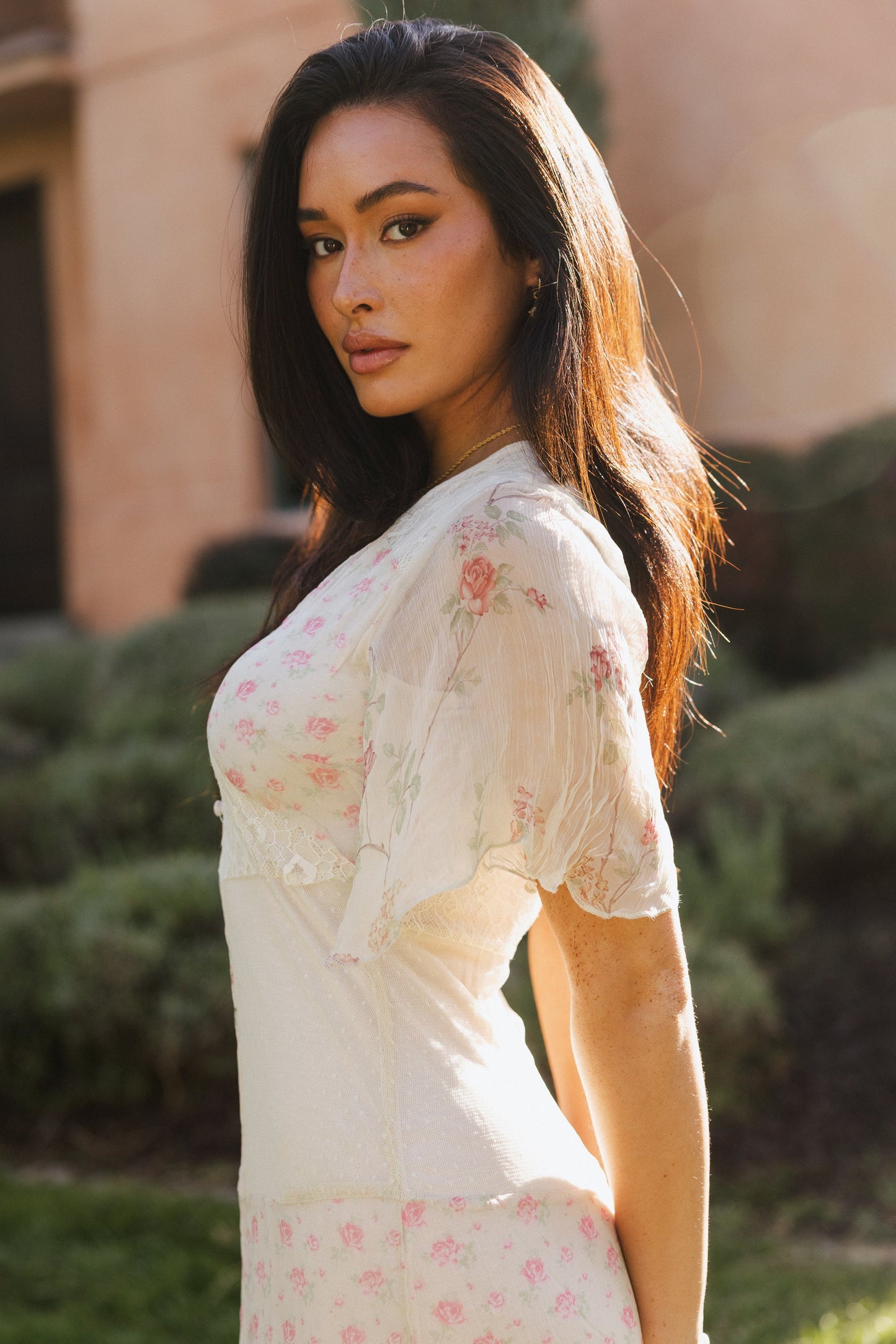 Nicole Floral Maxi Dress