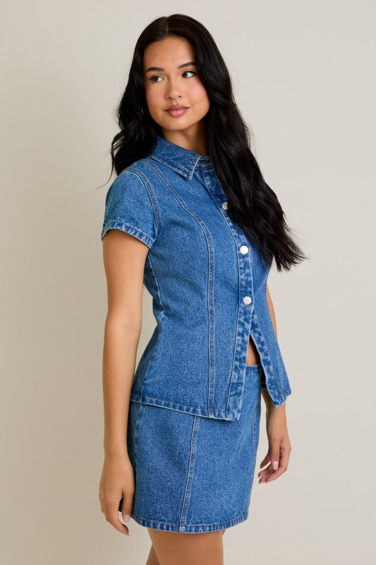 Cider Wash Denim Set