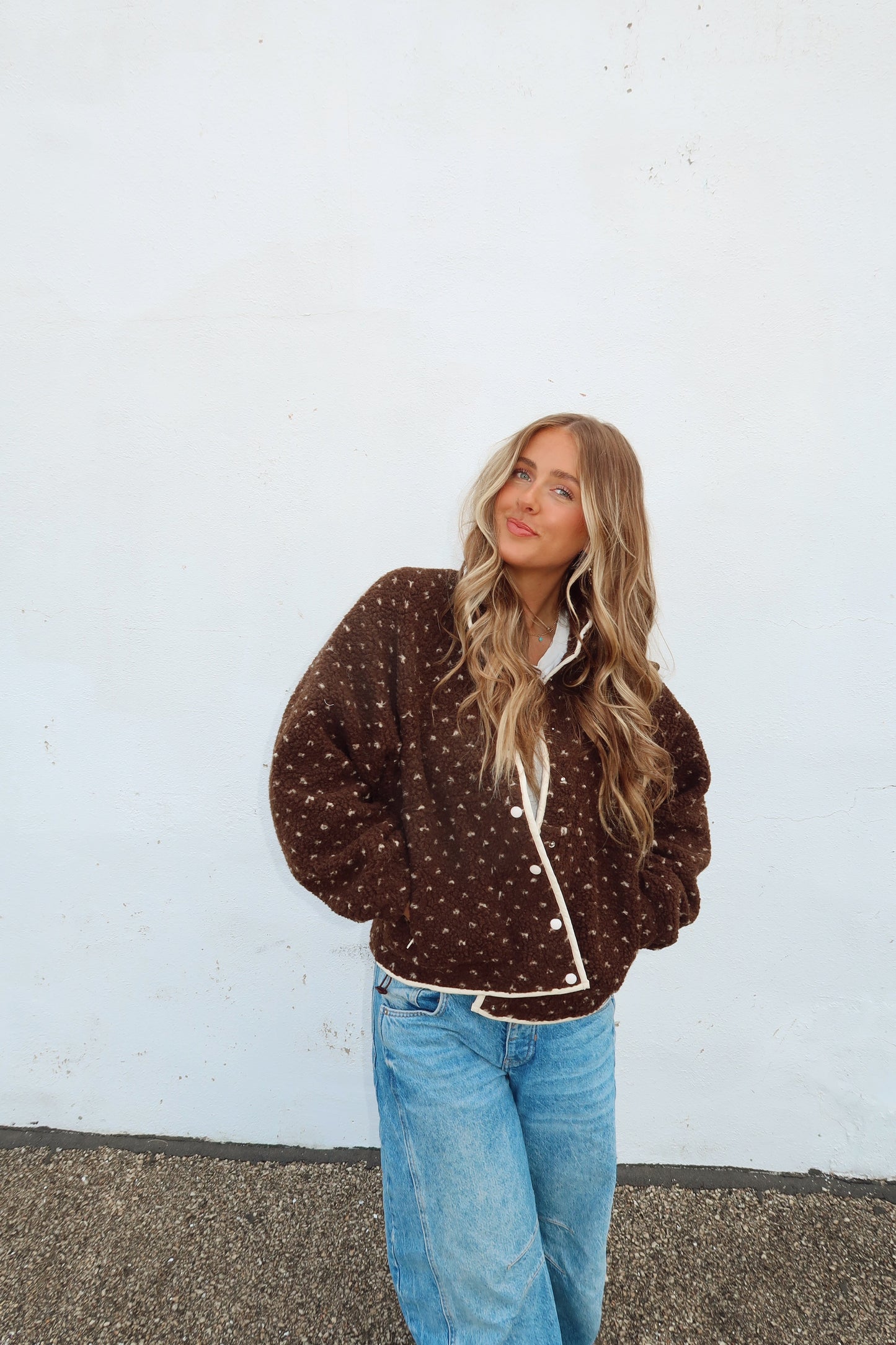 Coffee Run Sherpa Jacket