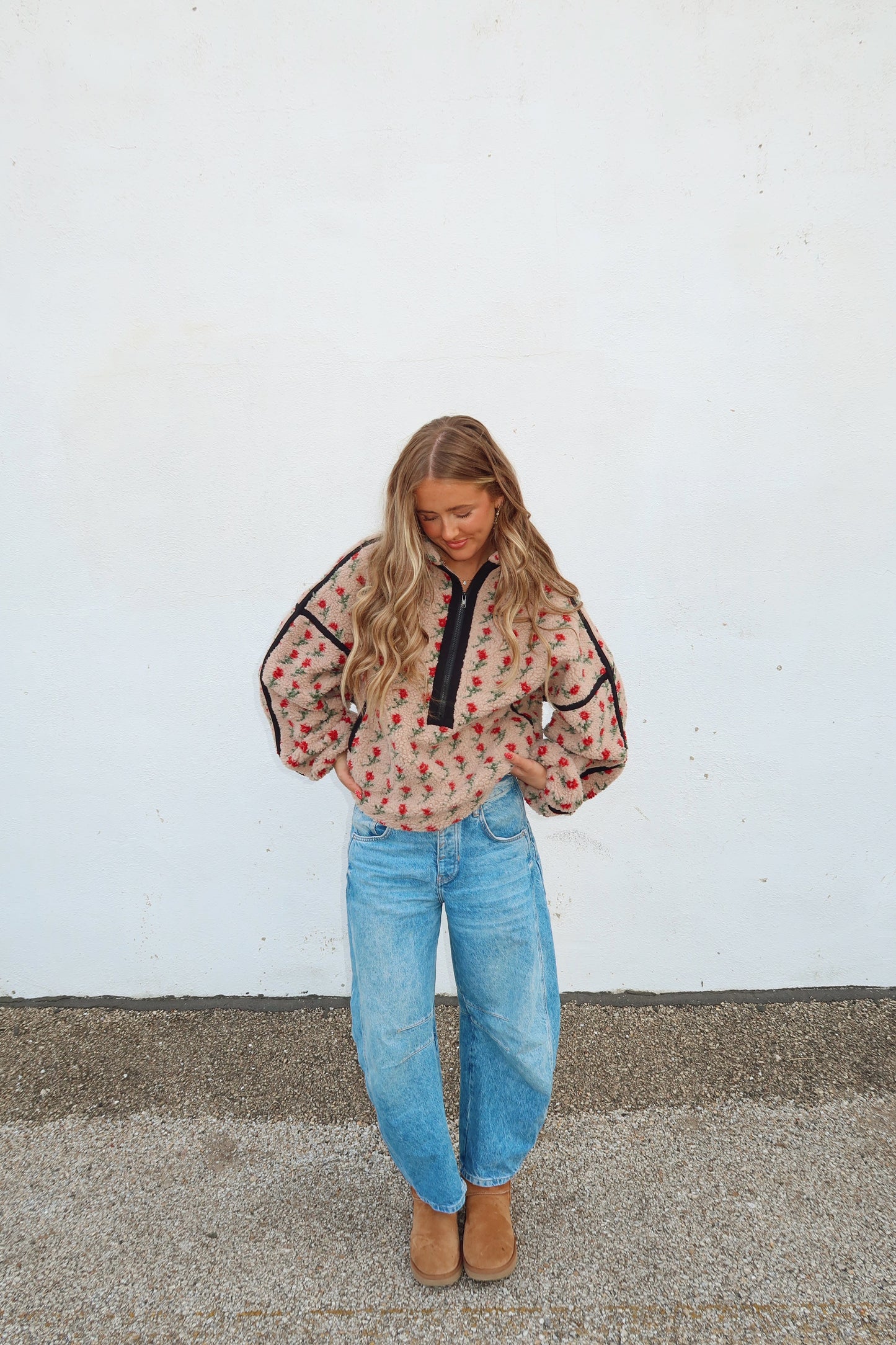 Rosie Posie Sherpa Jacket