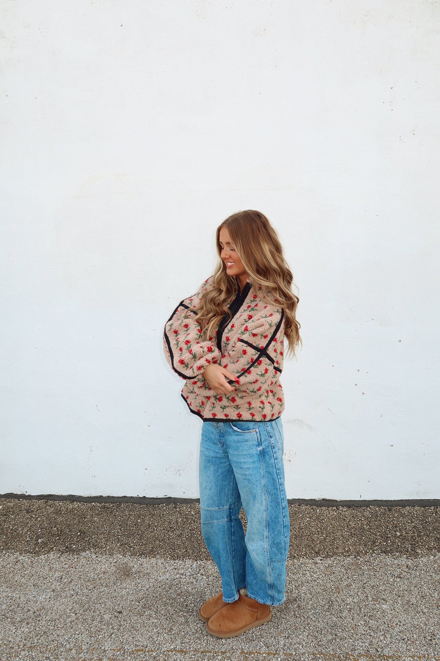 Rosie Posie Sherpa Jacket