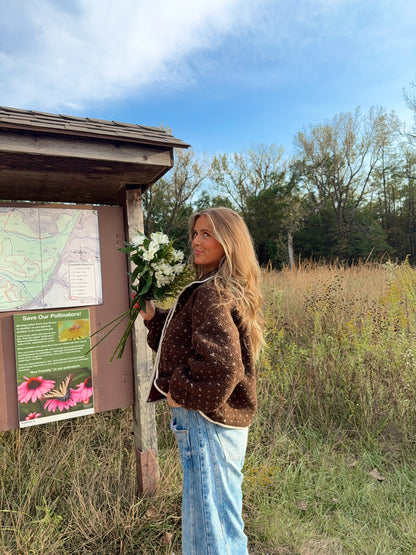 Coffee Run Sherpa Jacket