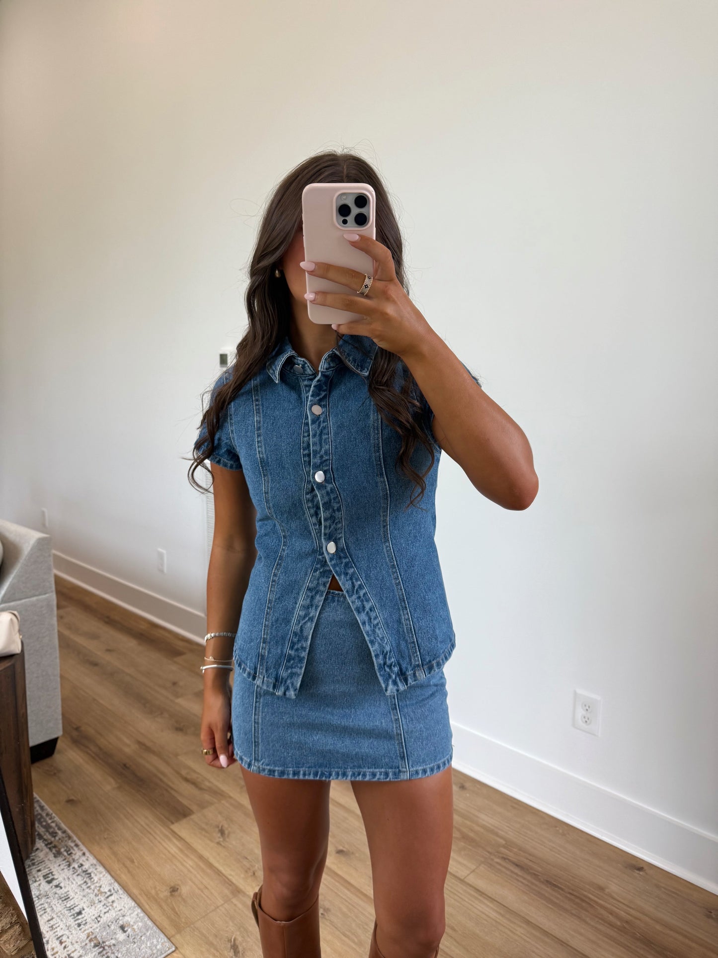 Cider Wash Denim Set