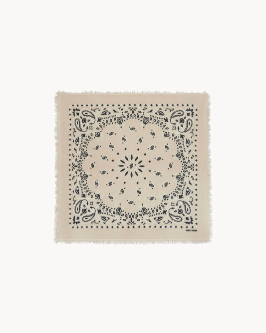 Small Bandana organic white