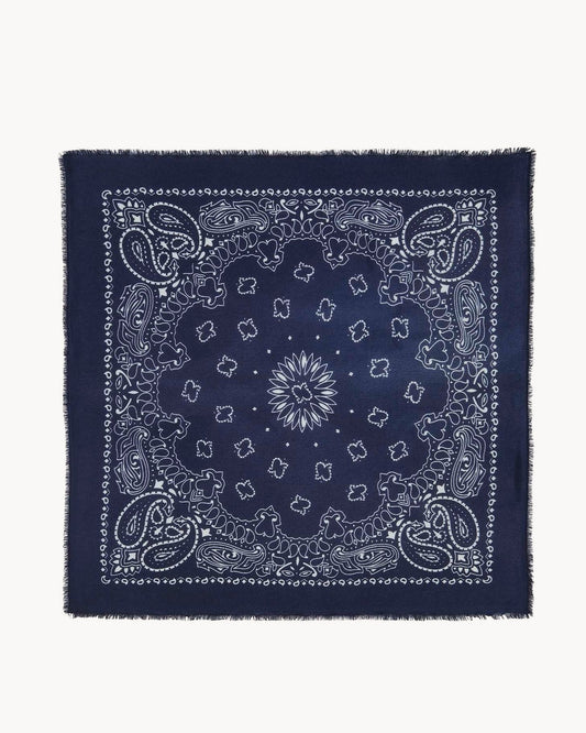 Dark Navy Blue Scarf