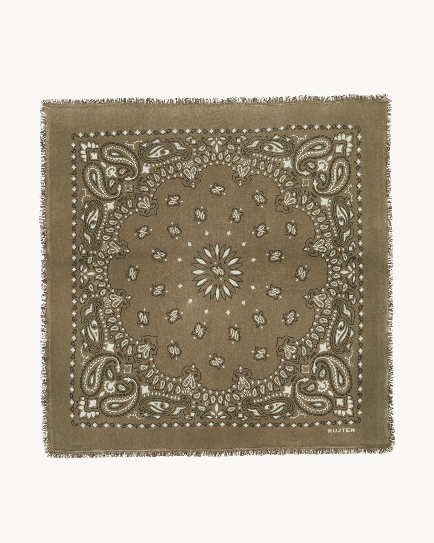 Marl Khaki Scarf