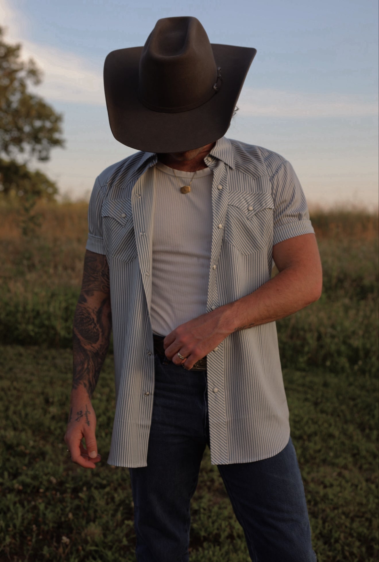 Newport Gray Striped