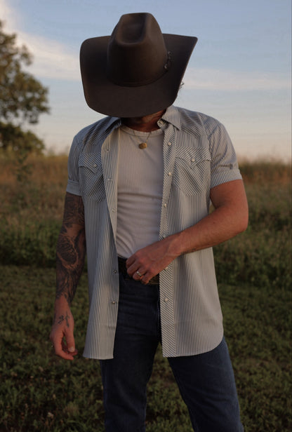 Newport Gray Striped