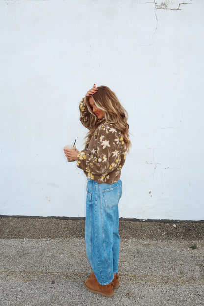 Morning Mocha Sherpa Pullover