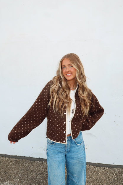 Coffee Run Sherpa Jacket