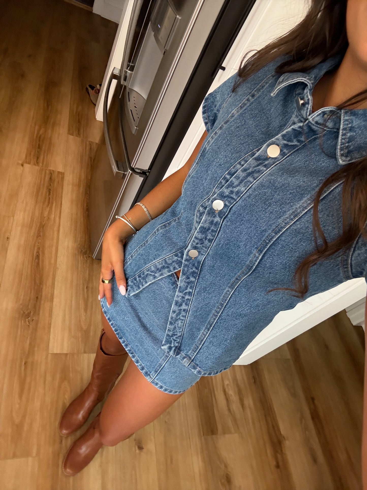 Cider Wash Denim Set