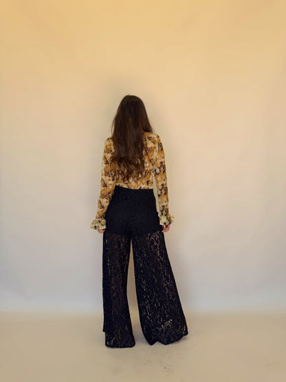 Black Lace Flares