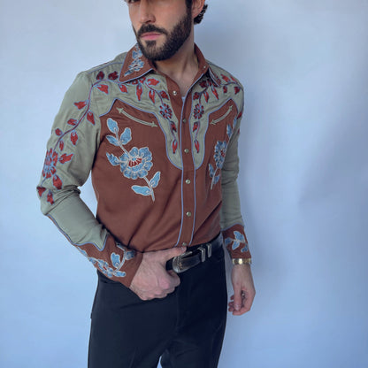 San Antonio Shirt -Brown