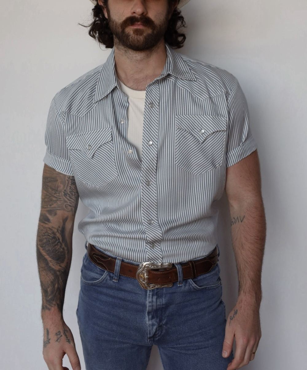 Newport Gray Striped