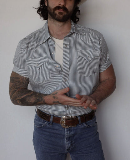 Newport Gray Striped