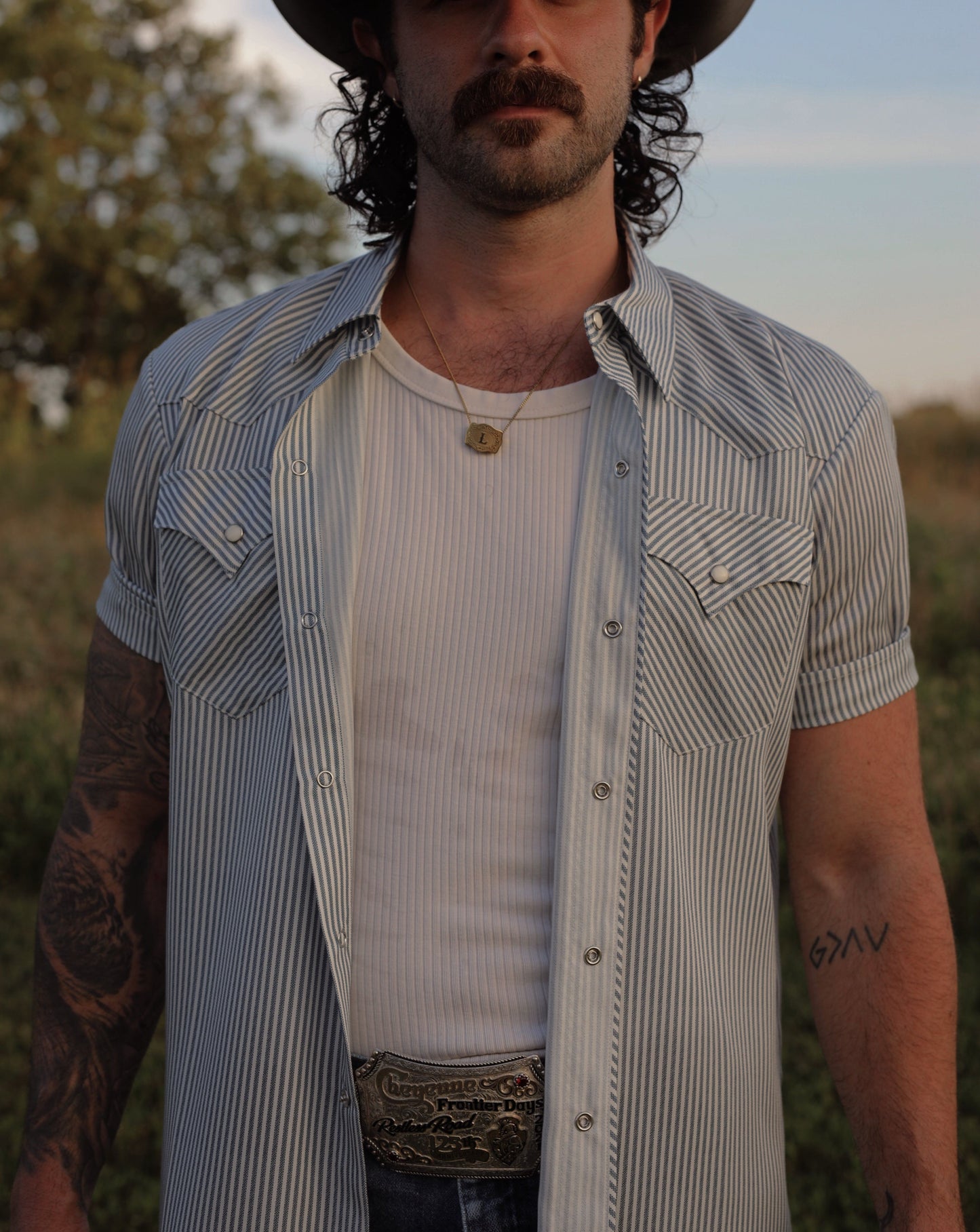 Newport Gray Striped