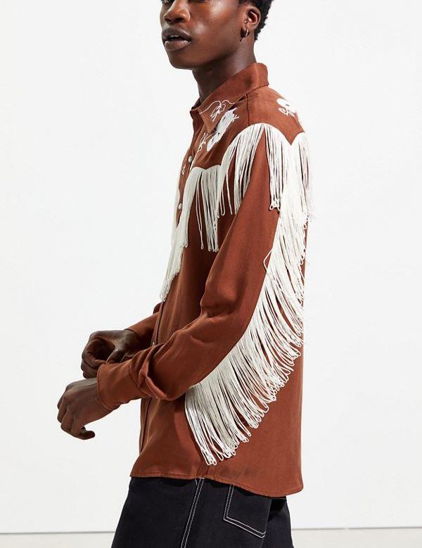 Taos Men's Shirt Brown