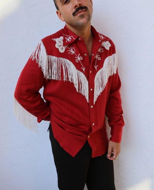 Taos Men's Shirt Red