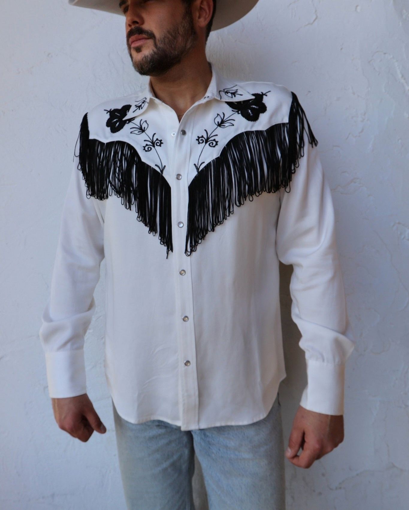 Taos Men's Shirt White