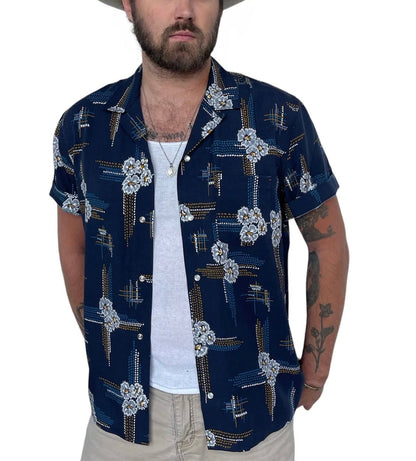 Del Mar Men's Shirt Navy Multi