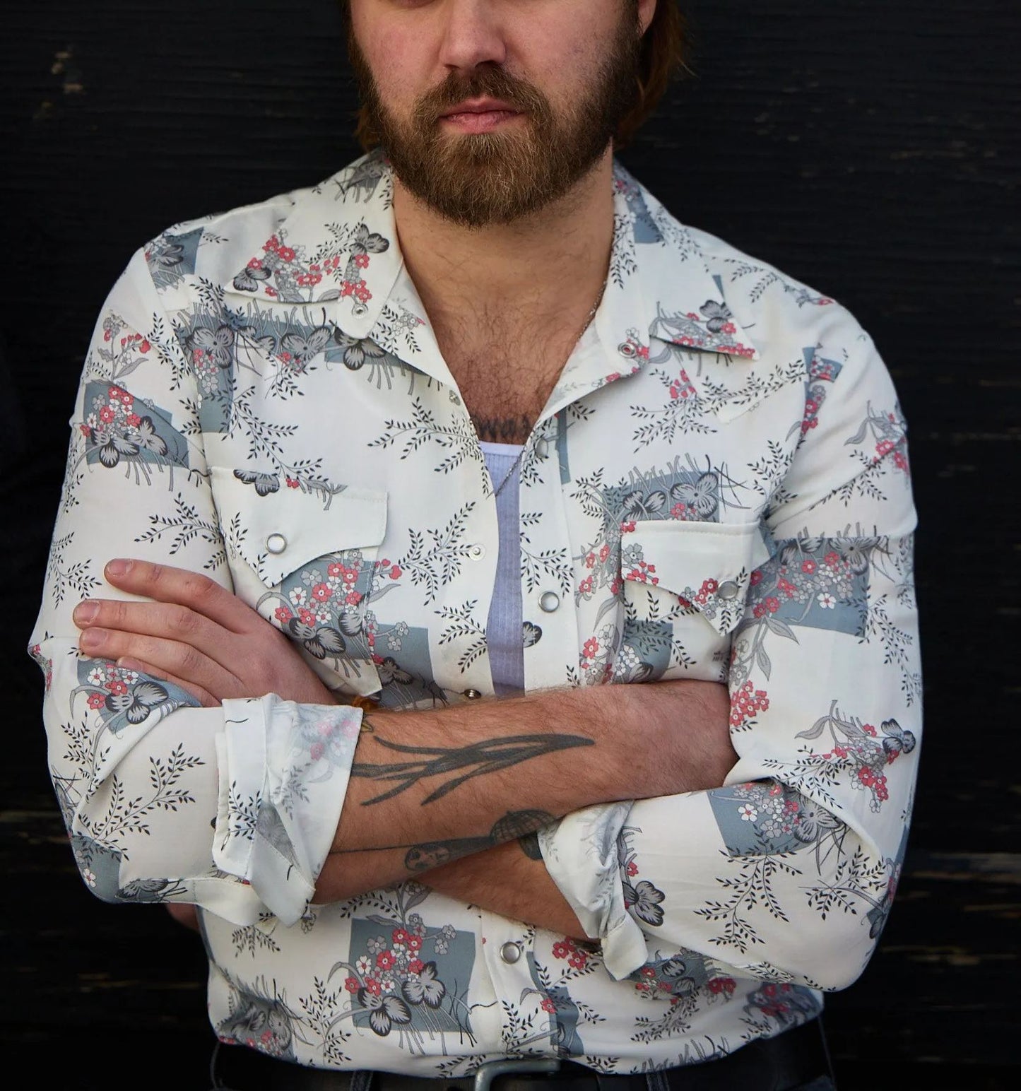 The Visalia Men's Shirt White