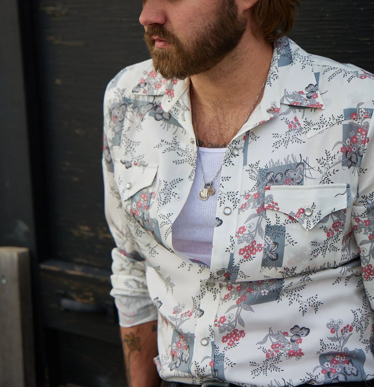 The Visalia Men's Shirt White