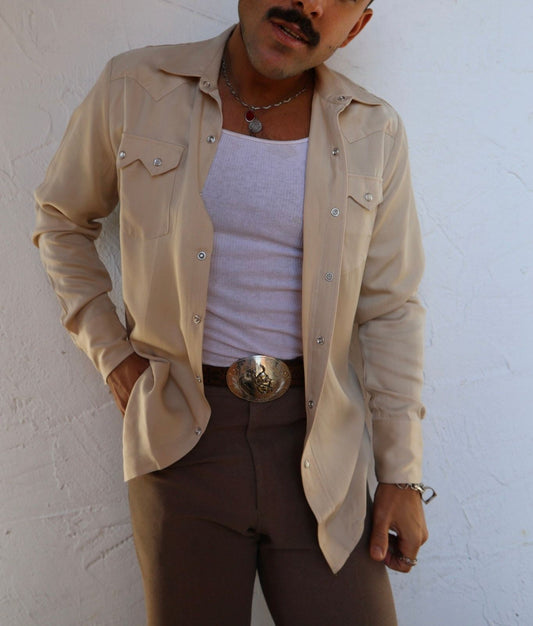 Kansas City Men's Shirt Beige